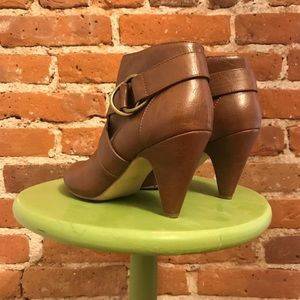 MIX NO. 6 Brown Buckle Booties